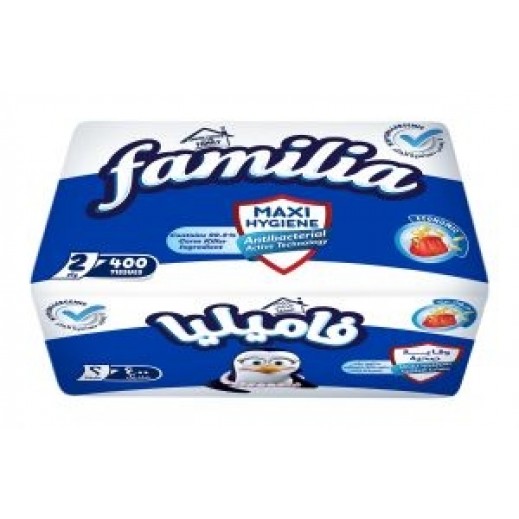 Familia Facial Tissue (Double Dish) 400 Double Blankets (32*1)
