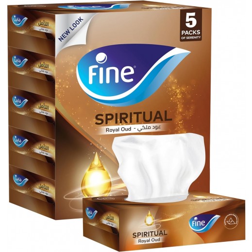 Fine Royal Oud Tissues - 5 × 120 Tissues 