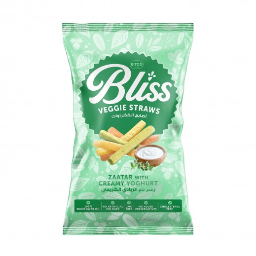 Kitco Bliss Zaatar w/ Creamy Yoghurt Veggie Straws 170 g - delivered by Taw9eel Fast