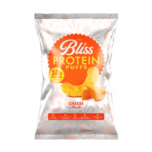 Kitco Bliss Pro Protein Cheese Puffs Snack 50 g - delivered by Taw9eel Fast