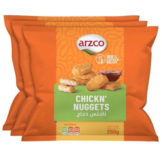Arzco Chicken Nuggets 3 x 250g