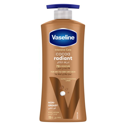 Vaseline Body Lotion Cocoa Radiant 725 ml - delivered by Taw9eel Fast