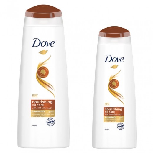 Dove Nourishing Oil Care Shampoo 400 ml + Lavender Thickness Shampoo 180 ml