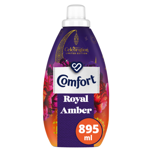 Comfort Ramadan Limited Edition Concentrated Fabric Softener Royal Amber 2 x 895 ml - delivered by Taw9eel Fast