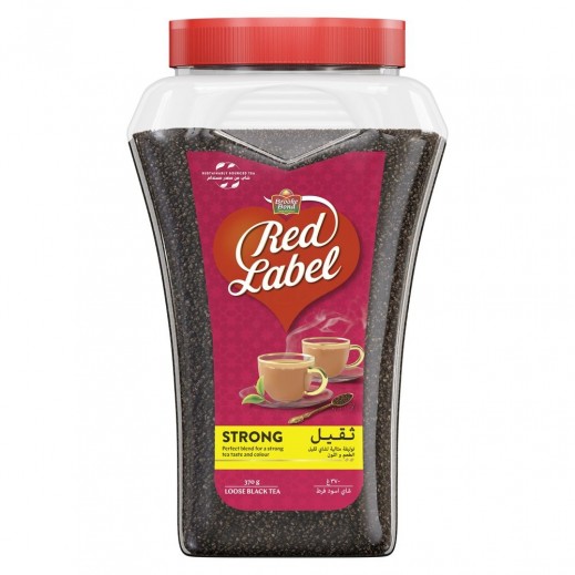 Brooke Bond Red Label Black Loose Tea Jar 370 g