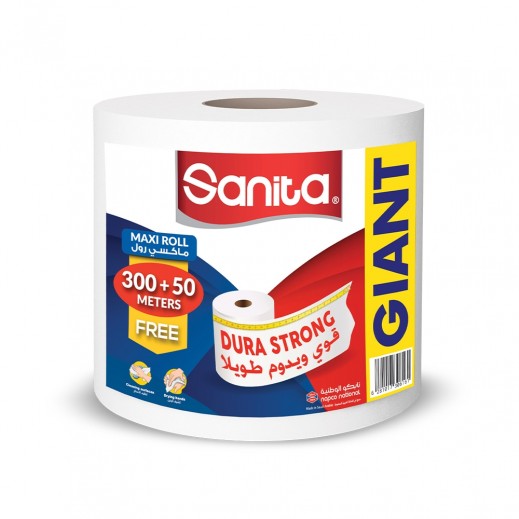 Sanita Club Maxi Roll 300 + 50m Extra Free - 1 Roll