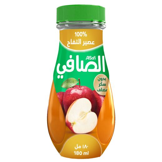 Al Safi No Sugar Added Apple Juice 180 ml