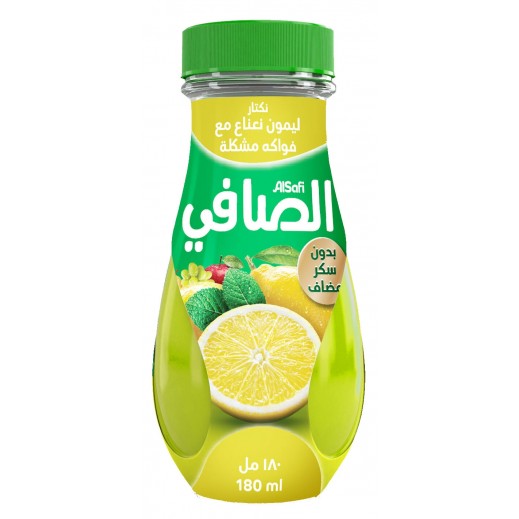 Al Safi Lemon Mint with Fruit Mix Nectar (180 ml)