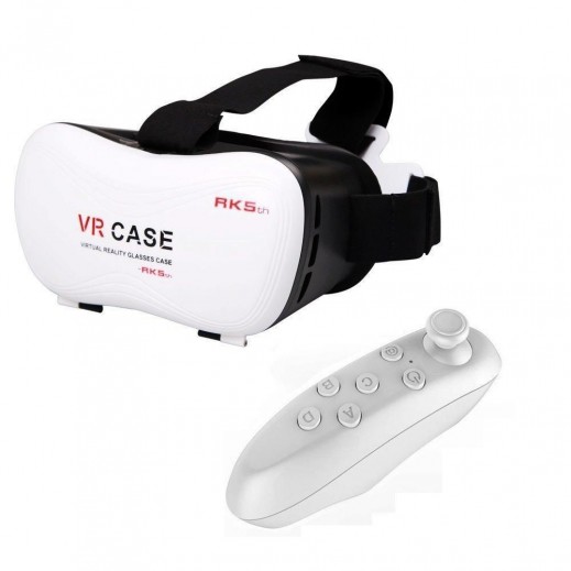 Vr Case Android Buy VR Case Enhanced Version 3D VR Glasses for Smartphones with Remote ...