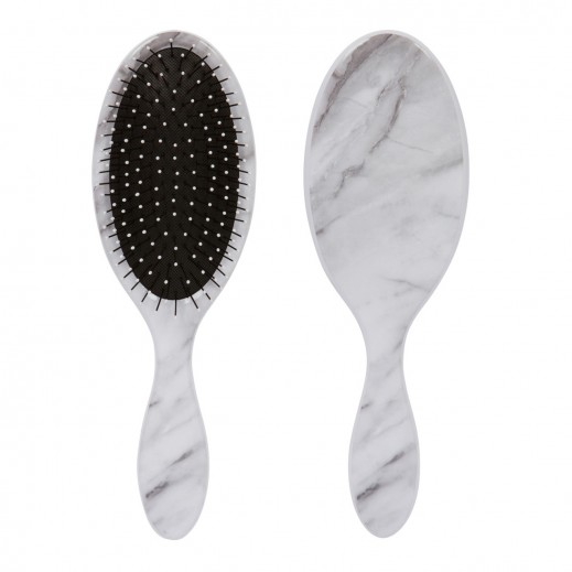 Cala Detangling Hair Brush Black & White Marble - delivered by Pharmazone Pharmacy - within 2 Hours