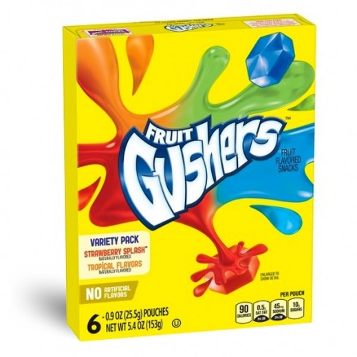 Betty Crocker fruit Gushers Variety Pack 153 g - delivered by Taw9eel Fast