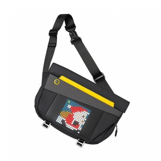 Divoom Pixel Sling Bag-V With LED Customizable Animation Screen Backpack - delivered by Taw9eel within 2 Business Days