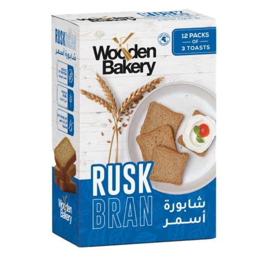Wooden Bakery Bran Rusk 340g