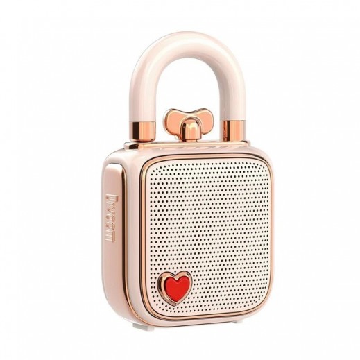 Divoom LoveLock Bluetooth Speaker - Pink - delivered by Taw9eel within 2 Business Days