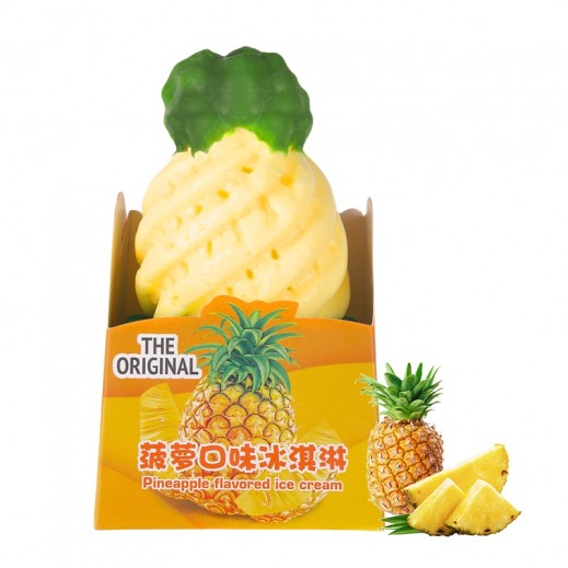 The Original 3D Pineapple Ice Cream The New Trend 75g - delivered by Taw9eel Fast