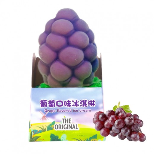 The Original 3D Grape Ice Cream The New Trend 75g - delivered by Taw9eel Fast