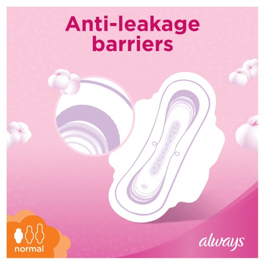 Buy Always Cotton Soft Ultra Thin Normal Sanitary Pads with Wings - 20 ...