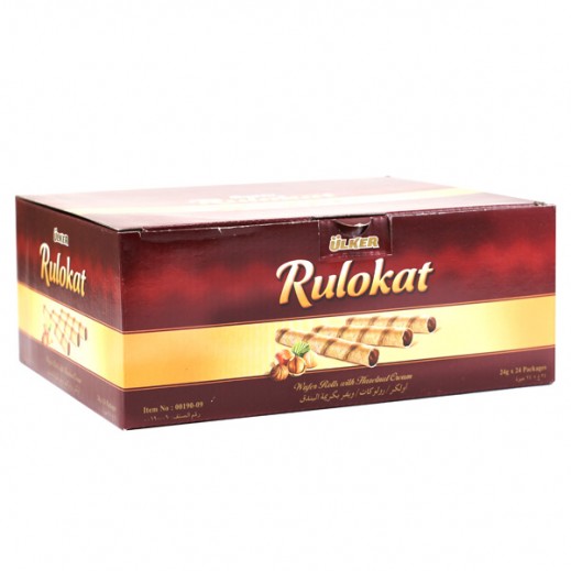 Ulker Rulokat Wafer Chocolate 24 g (24 Pieces) - delivered by Taw9eel Fast