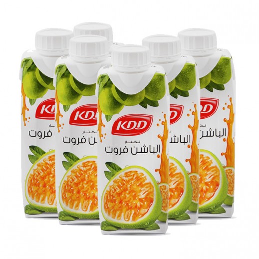 KDD Passion Fruit Juice 6 x 250 ml - delivered by Taw9eel Fast