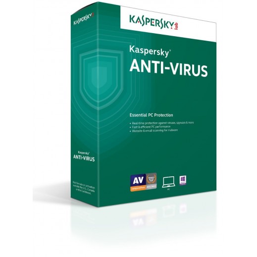 Kaspersky Antivirus 2015 (2 Users)