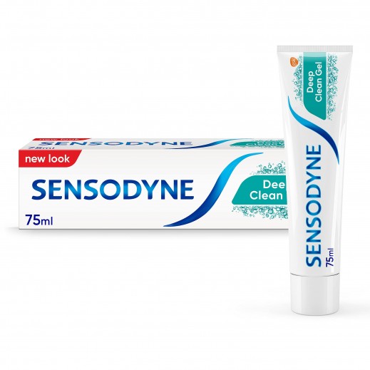 Sensodyne Deep Clean Gel Toothpaste 2 x 75 ml