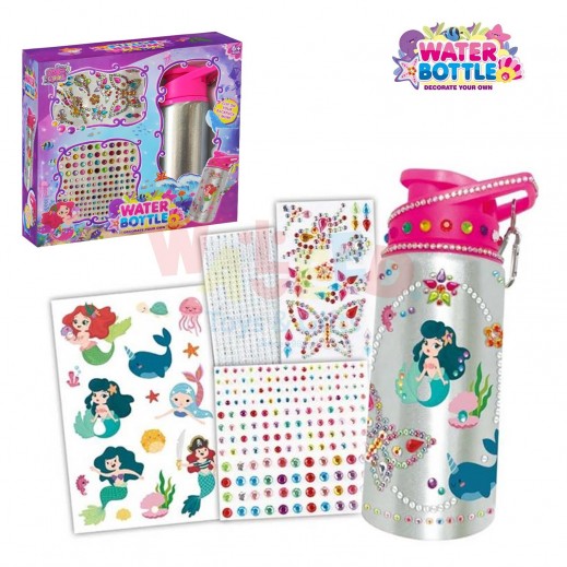 Waleed Water Bottle With Stickers - 6+ Years - delivered by within 24 Hours 