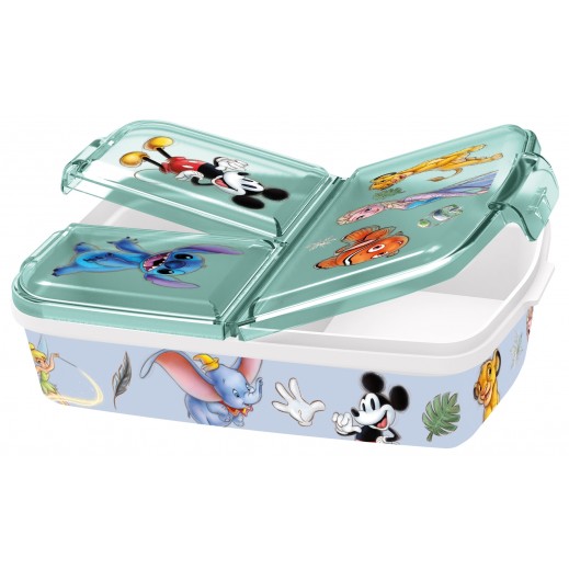 Stor Xl Multi Compartment Rectangular Sandwich Box Disney - delivered by Taw9eel Fast