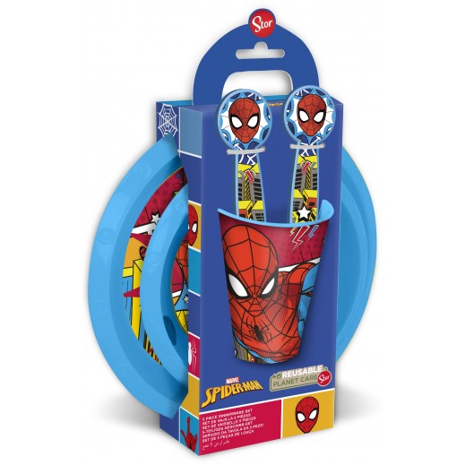 Stor Easy Set In Gift Box Spiderman Arachnid Grid 5 Pcs - delivered by Taw9eel Fast
