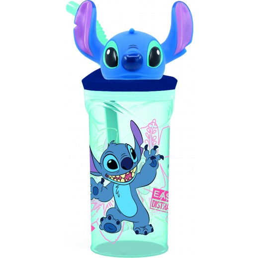 Stor 3D Figurine Tumbler Stitch Flowers 360 ml - delivered by Taw9eel Fast