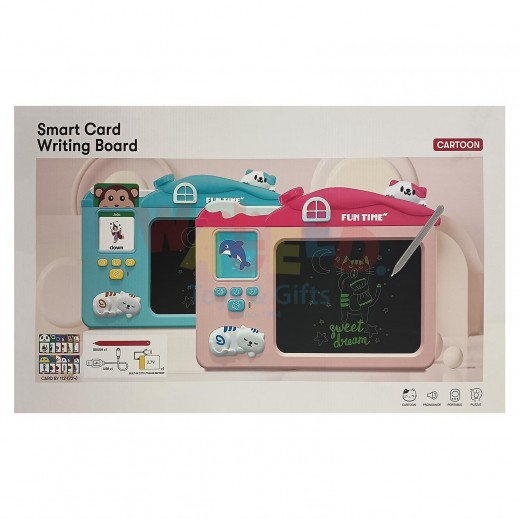 Fun Time Smart Card Writing Board and Drawing LCD Pad - delivered by within 24 Hours 