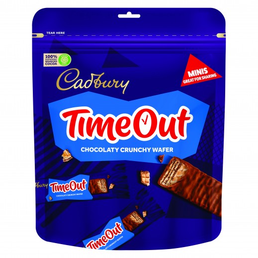 Cadbury Timeout Wafer Chocolate Sharing Pack 247.2 g - delivered by Taw9eel Fast