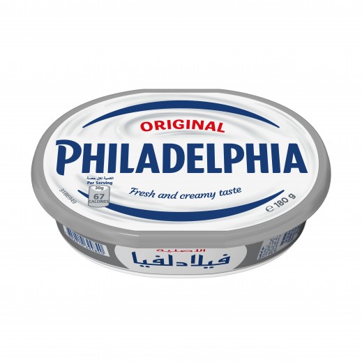 Philadelphia Original Cream Cheese 180 g - delivered by Taw9eel Fast