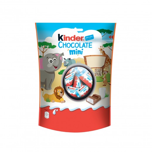 Kinder Chocolate Mini Milk Chocolate Bars With Milky Filling - 20 Pieces120g