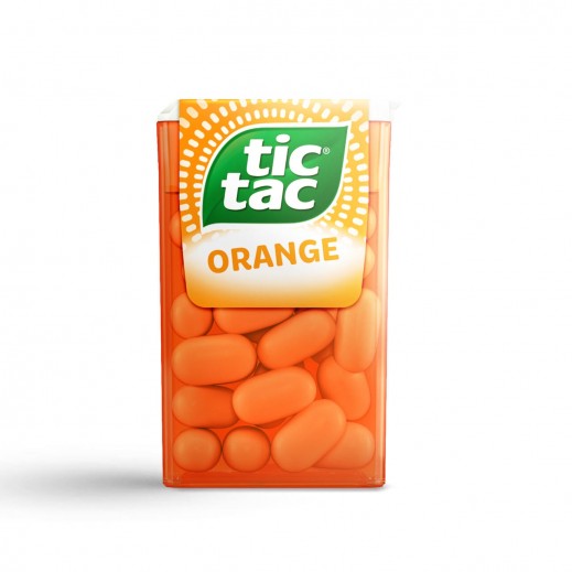 Tic Tac Orange Flavored Mints 18g