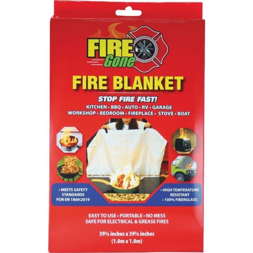 Fire Gone Fire Blanket For Household - delivered by Taw9eel within 1 working day 