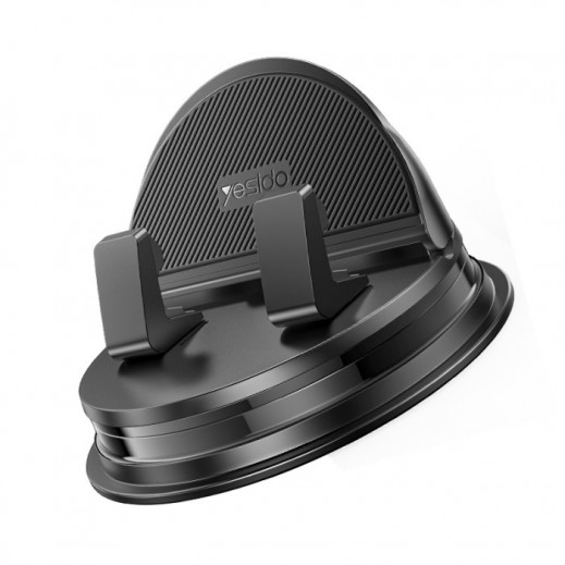 Yesido 360 Rotating Silicone Mobile Holder - Black