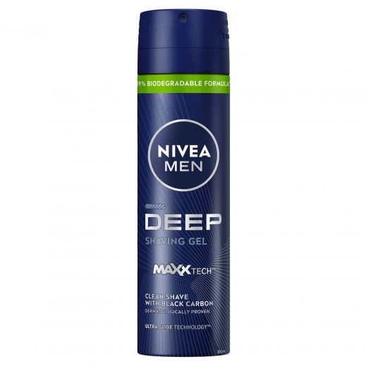 Nivea Men Deep Clean Shaving Gel 200 ml - delivered by Taw9eel Fast