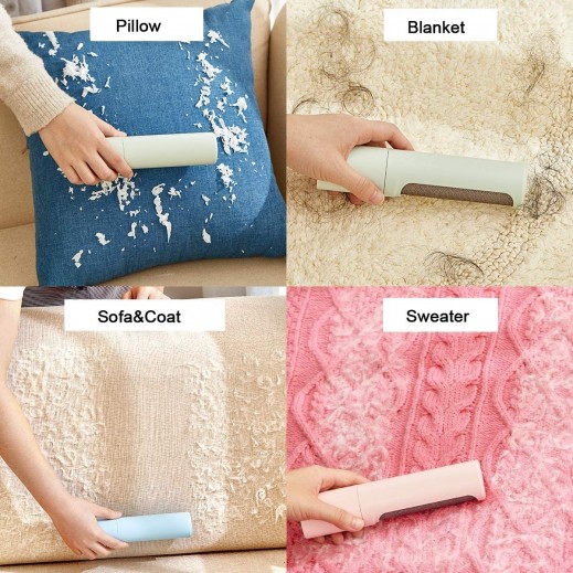 Retractable Lint and Pet Fur Cleaner By Taw9eel Essentials – White - delivered by Taw9eel Fast