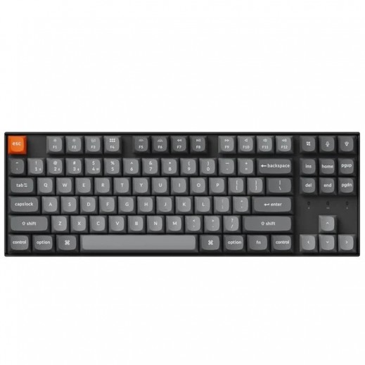 KeyChron K8 Max Swappable RGB Backlight Keyboard - Black Arabic - delivered by Taw9eel within 2 Business Days