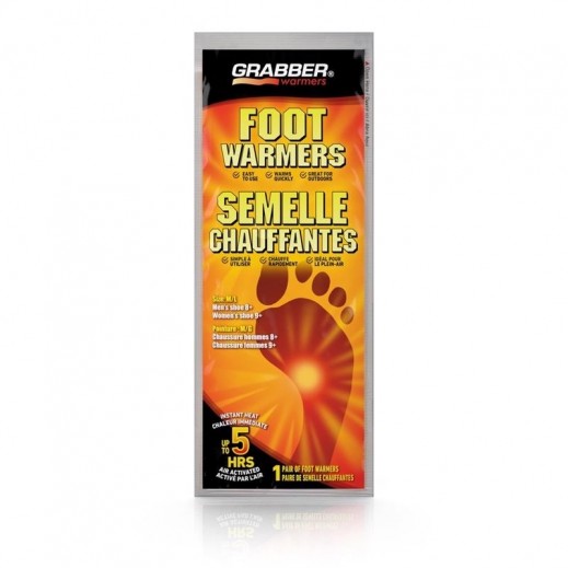 Grabber Non-Toxic Foot Warmers 2Pcs - delivered by Taw9eel within 1 working day 