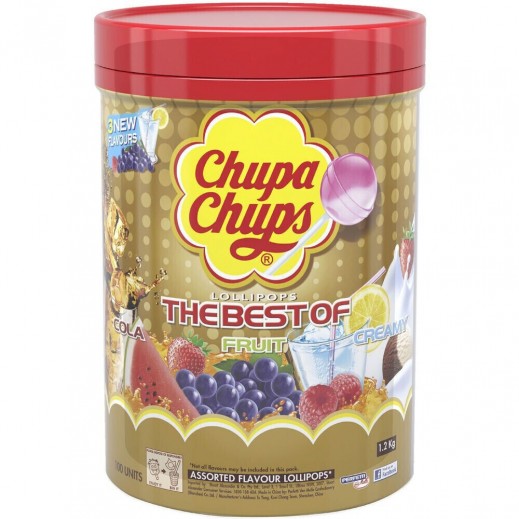Chupa Chups The Best Of Assorted Flavours Lollipops