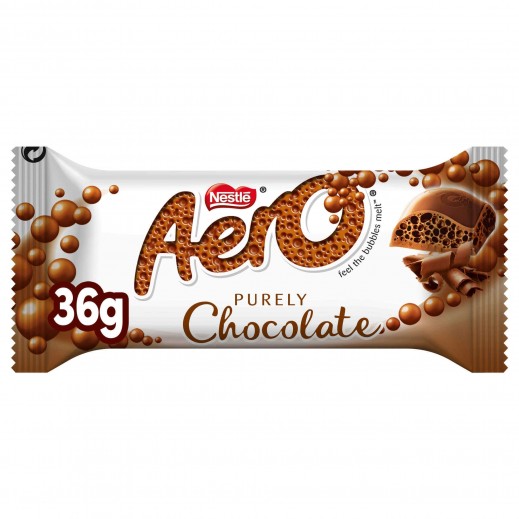 Aero Medium Milk Chocolate 36 g - delivered by Taw9eel Fast