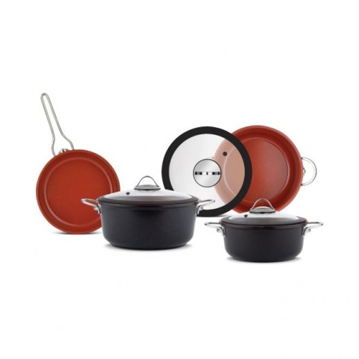 Thermo Ad Granite Cookware Sella Set 7 Pieces - delivered by Silver Star Within 48 Hours 