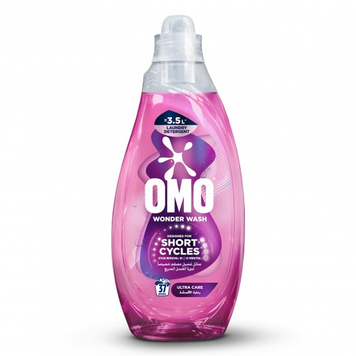 Omo Wonder Wash Ultra Care Liquid Laundry Detergent 1480ml
