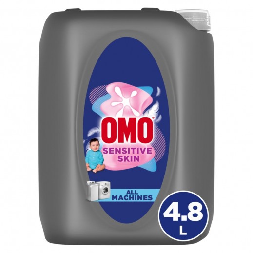 Omo Sensitive Skin All Machines Laundry Detergent 4.8 L