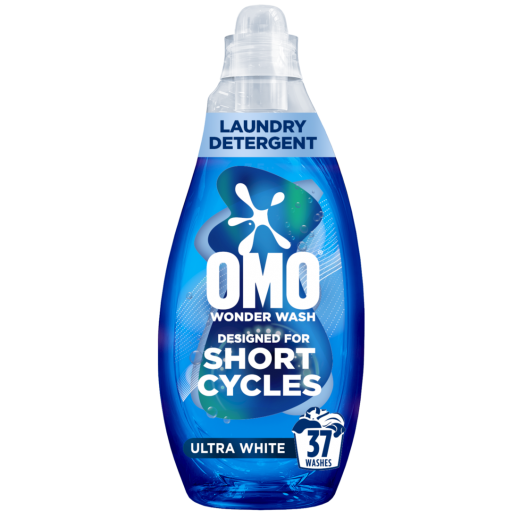 Omo Wonder Wash Ultra White Liquid Laundry Detergent 1480ml
