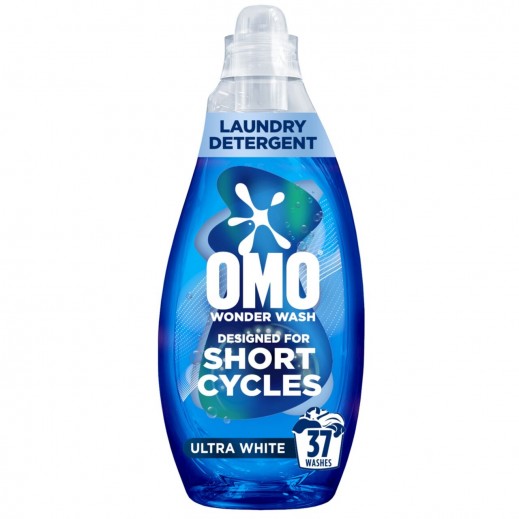 Omo Wonder Wash Ultra White Liquid Laundry Detergent 1480ml