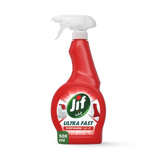 JIF Ultra Fast Cleaner Spray Everywhere 500 ml - delivered by Taw9eel Fast
