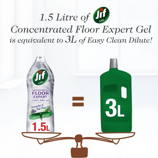 Buy Jif Concentrated Floor Expert Marble 1.5 L | توصيل Taw9eel.com