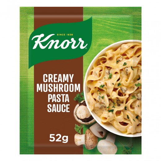 Buy Knorr Creamy Mushroom Pasta Sauce 6 x 52 g توصيل